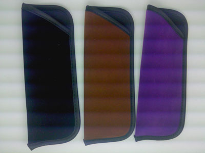 brillantes gafas de lectura de impresión en color bolsa de las F72