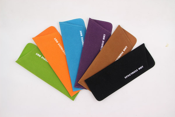 Vidrios suaves coloridos pouch-2 del terciopelo de doble cara F177 Vidrios suaves coloridos pouch-2 del terciopelo de doble cara F177