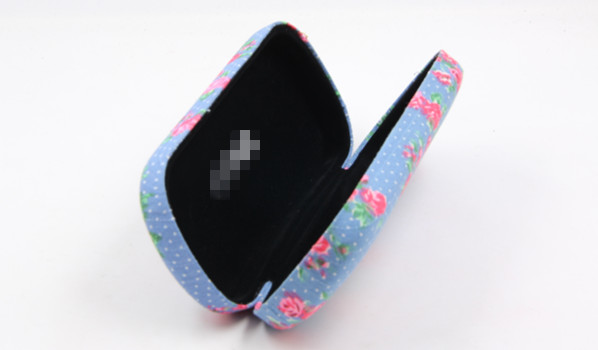 Gafas de sol case-4 del metal del dril de algodón I6402 Gafas de sol case-4 del metal del dril de algodón I6402